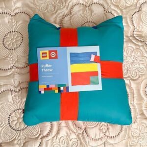 LEGO Collection x TARGET Color Block Puffer Throw Blanket